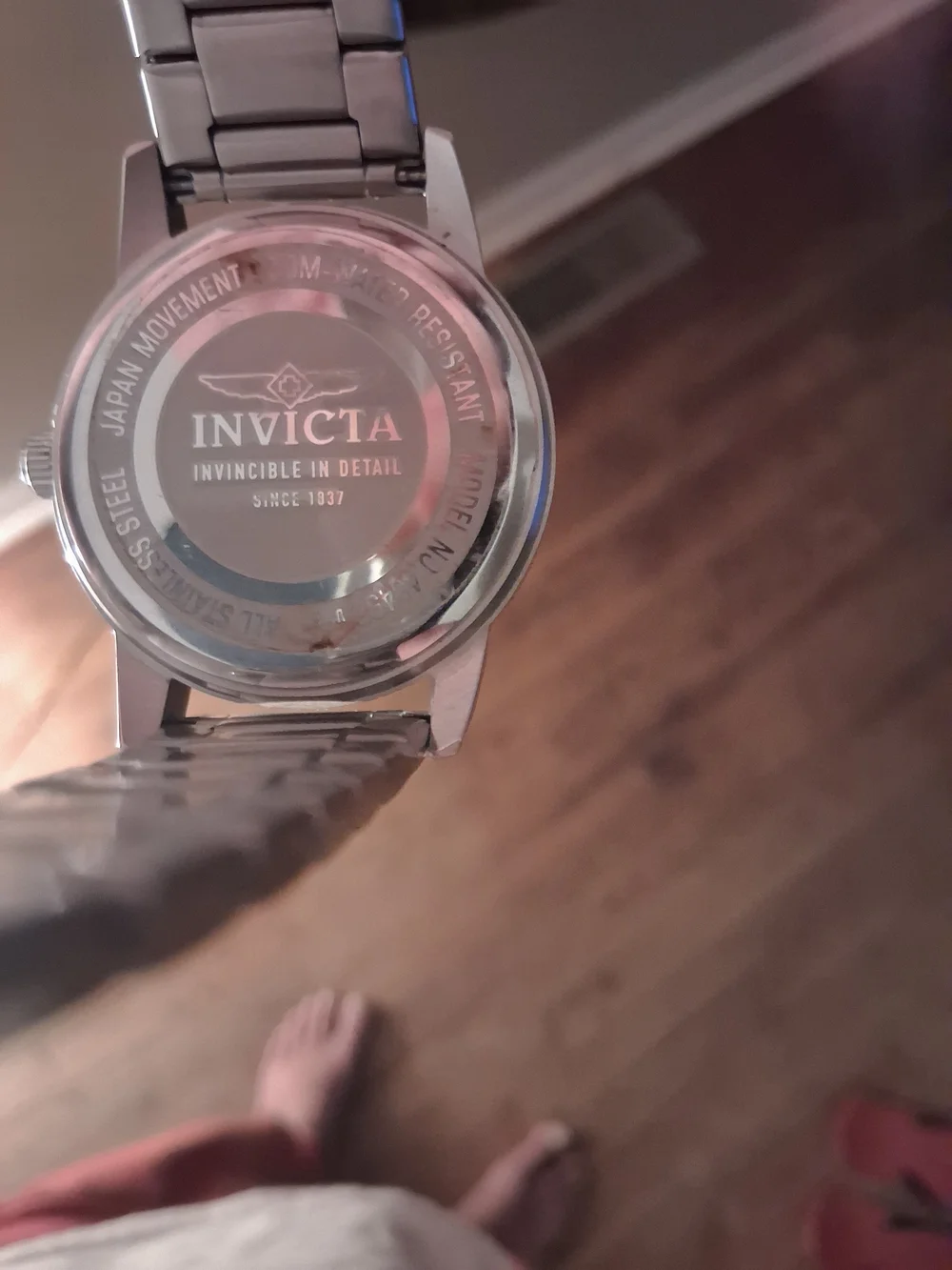 Invicta watch featuring